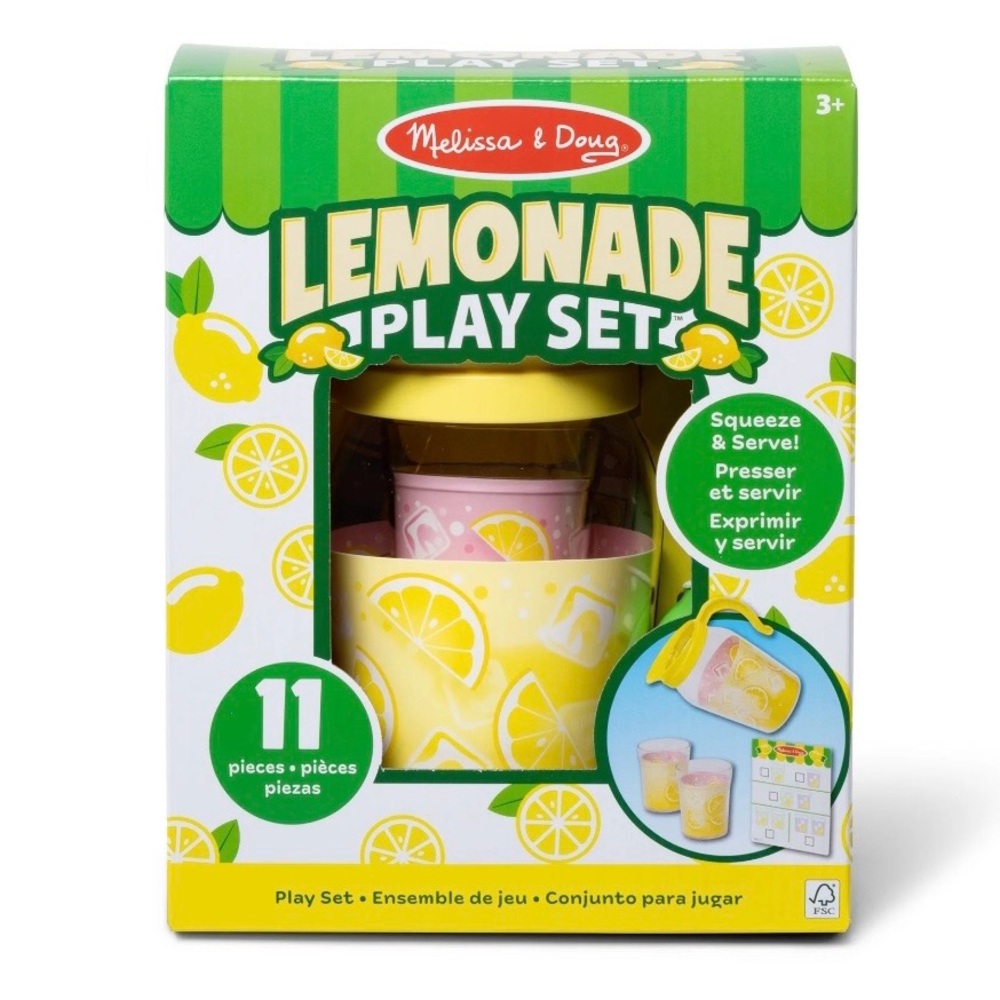 Melissa & Doug Lemonade Pretend Play Food & Drink Toy Playset